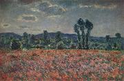 Poppy Field Claude Monet